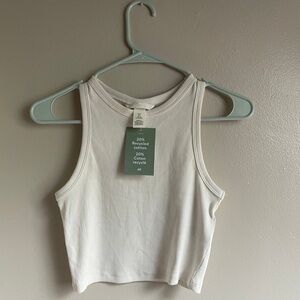 H&M Ribbed Racerback Crop Tank